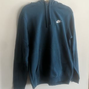 Nike Teal Blue Pullover Hoodie